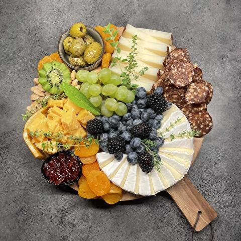Vegetarische borrelplank
