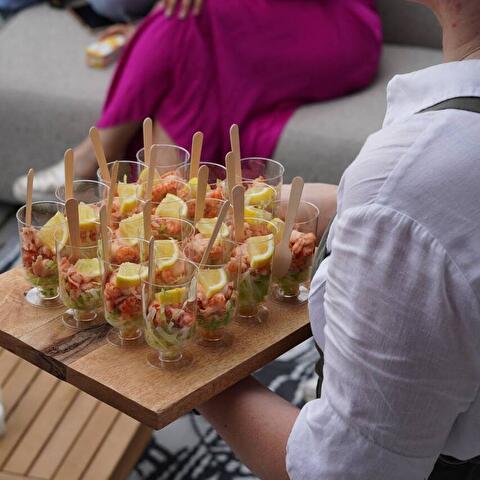 Maatwerk catering op locatie voor 60 personen in Blauwestad