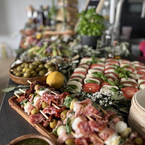 Italiaanse grazing table