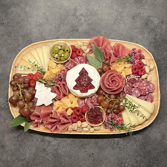 kerst borrelplank
