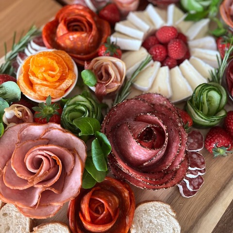 salami roos maken